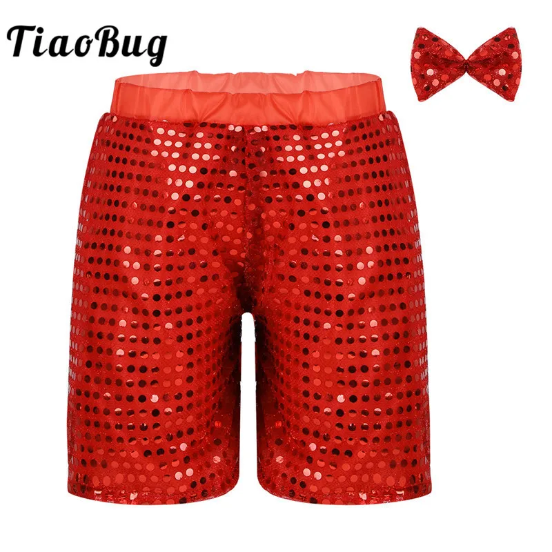 YONGHS Kids Girls Boys Shiny Sequins Solid Color Fedora Hat Hip Hop Street Dancing Ballroom Accessories Hat Dancewear
