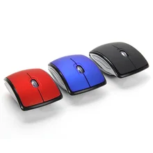 Беспроводная мышь 2,4G Компьютерная мышь Складная оптическая мышь usb-приемник для ноутбука кабельный адаптор офис 1600 dpi