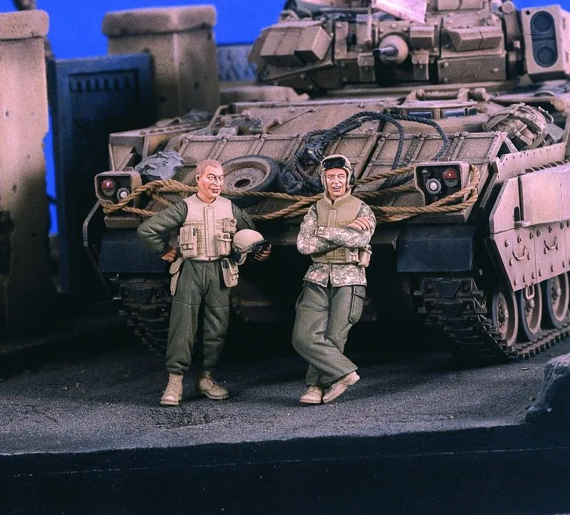 

1:35 US Tank Crew Iraq
