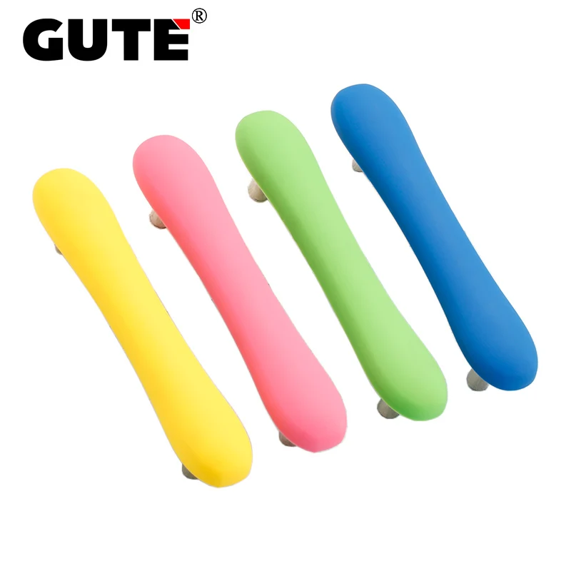 GUTE الزنك سبائك الطفل الأثاث مقبض Soild سلامة مقبض كابينة الملونة خزانة دولاب دولاب أثاث المطبخ مقبض