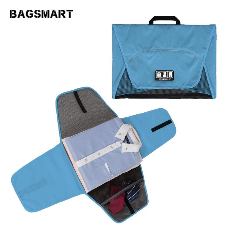 BAGSMART 17" Garment Folder Anti wrinkle 1 5pcs T Shirts Ties Packing