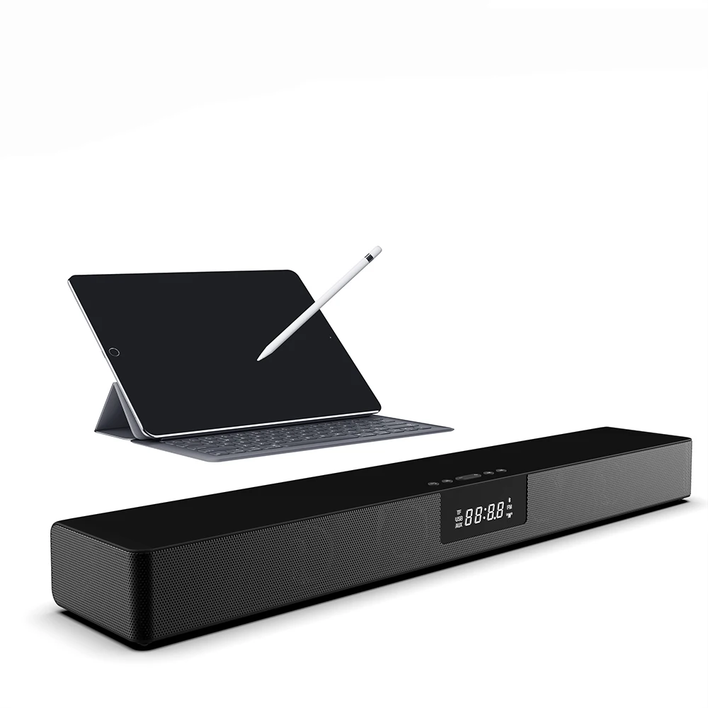 FELYBY Беспроводная bluetooth колонка портативная звуковая панель для домашнего