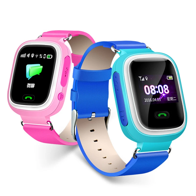 

Q90 Child Children Smart Watch GPS WIFI Smartwatch SOS Call Location Touch Screen Footprint Sleep Remote Tracker Wristwatch