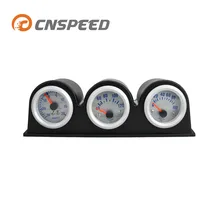 CNSPEED, 2 дюйма, 52 мм, тройной турбонаддув, датчик температуры воды, датчик давления масла, автомобильный измеритель температуры воды YC100650