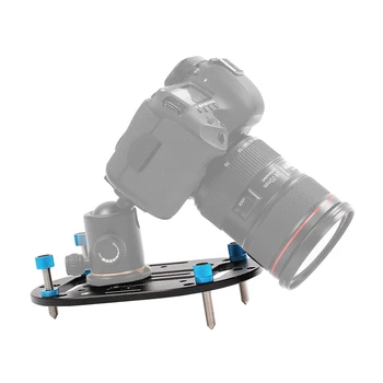 

Low Tripod Compact Mini Tripod Camera Universal Mounting Plate Versatile Photography Base for DSLR Camera