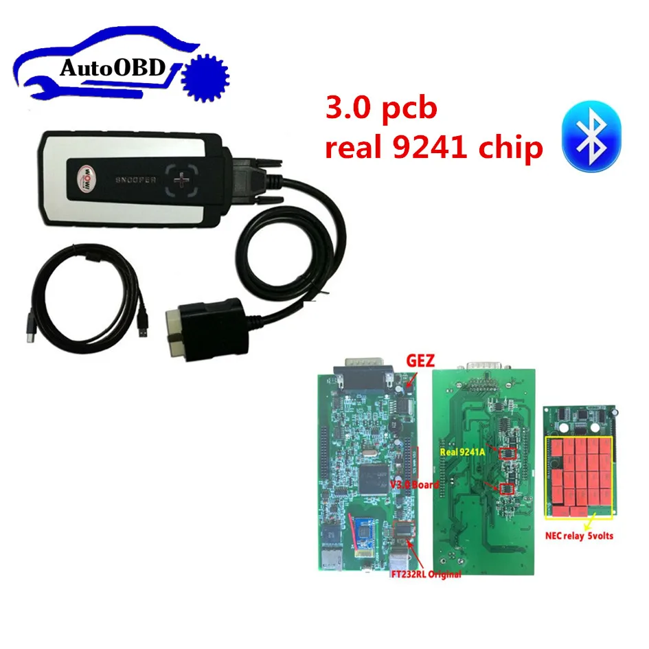 

2pcs/lot DHL 3.0 pcb for delphi vd ds150e cdp PRO PLUS with bluetooth for autocoms scanner for car truck dignostic tool