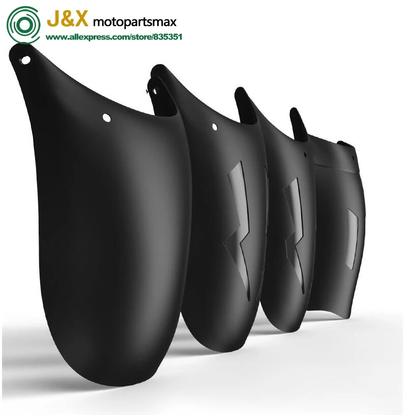 

Universal Motorcycle Rear Front Fender Extender Splash Wheel Cover Mudguard Extension Anti-splash ABS Wheel Cover All motorbike