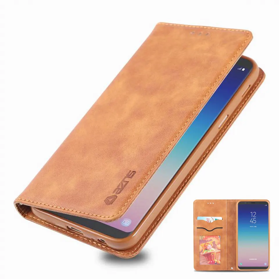 

Flip Cover For Samsung A9 2018 Case Leather Magnetic Case Samsung A9s Cover Luxury Wallet Phone Case For Samsung Galaxy A9 Cover