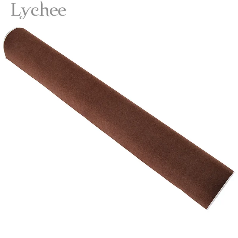 Lychee Life 2 м x 45 см самоклеющаяся бархатная ткань высокого качества Флокированная швейная ткань DIY материалы ручной работы для одежды