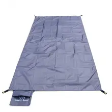 Складной Кемпинговый Влагоустойчивый матрац 2 человека сверхлегкие влагостойкие коврики палатка влагозащитные прокладки для пикника на открытом воздухе путешествия серый 165 г