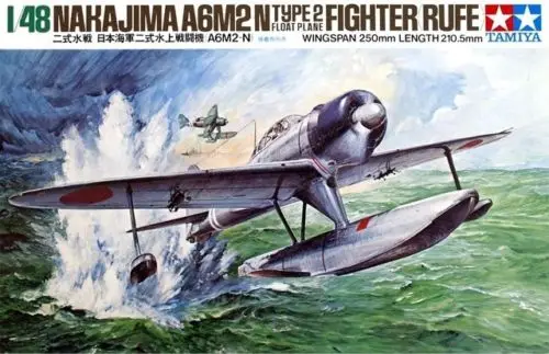 Tamiya 61017 1/48 набор моделей Nakajima A6M2-N Тип 2 плавающий самолёт истребитель (Rufe) | Игрушки