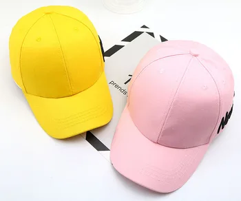 

2019 Newdays letters baby hip hop baseball caps Korean version of the street popular children's boy and girl hat kids Snapback