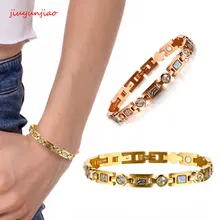 Тело для похудения потери Анти-усталость лечебный браслет beads бусины стрейч браслет магнитотерапия бисера Тонкий для женщин