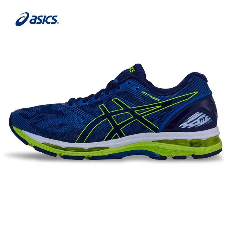 

Authentic ASICS New Arrival Men's Shoes GEL-NIMBUS 19 Cushion Running Shoes Breathable Sports Shoes Sneakers Outdoor Athletic