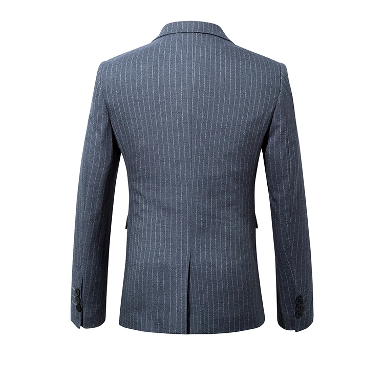 suit men gray single breasted