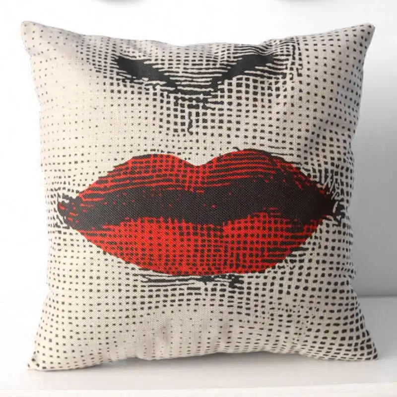 

Fornasetti Flax Pillow Case Single Bedding Love Pillow Covers Throw Terraria Sexy Zara Women Home Poszewki Na Poduszki