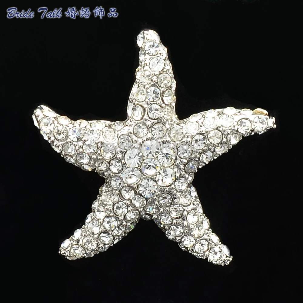 Brooch Crystal Rhinestone Animal Lovely Broach Pin Bridal Jewelry Accessory T HK