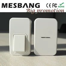 New hot small wireless Doorbell Door bell for home house department no need battery and cable to install Free Shipping