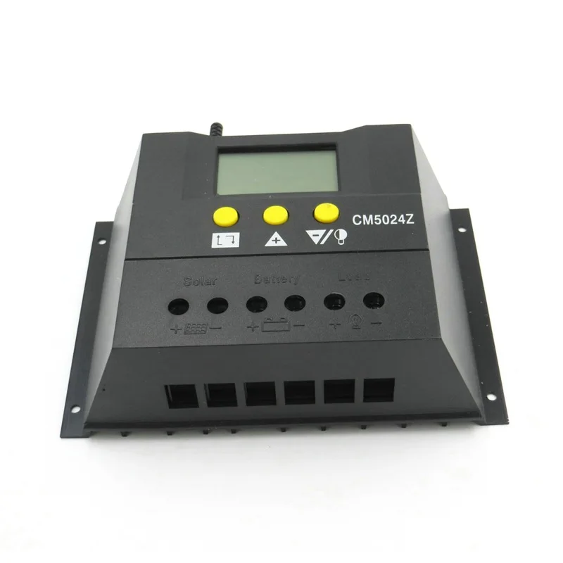 

50A Solar Panel Charging Controller Battery Regulator 12-24V LCD Display New