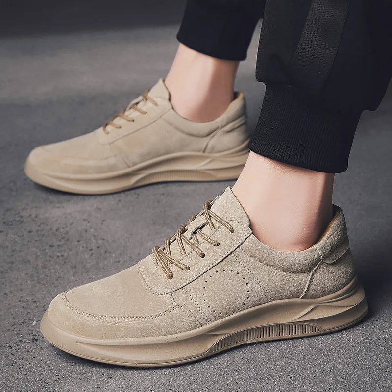 

2019 spring men's Korean version of the trend of men's shoes breathable wild Martin casual British tide shoes
