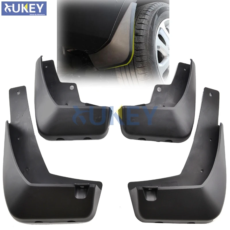Set Molded Car Mud Flaps For Renault Koleos 2017 2018 Mk2 Sumsung QM6