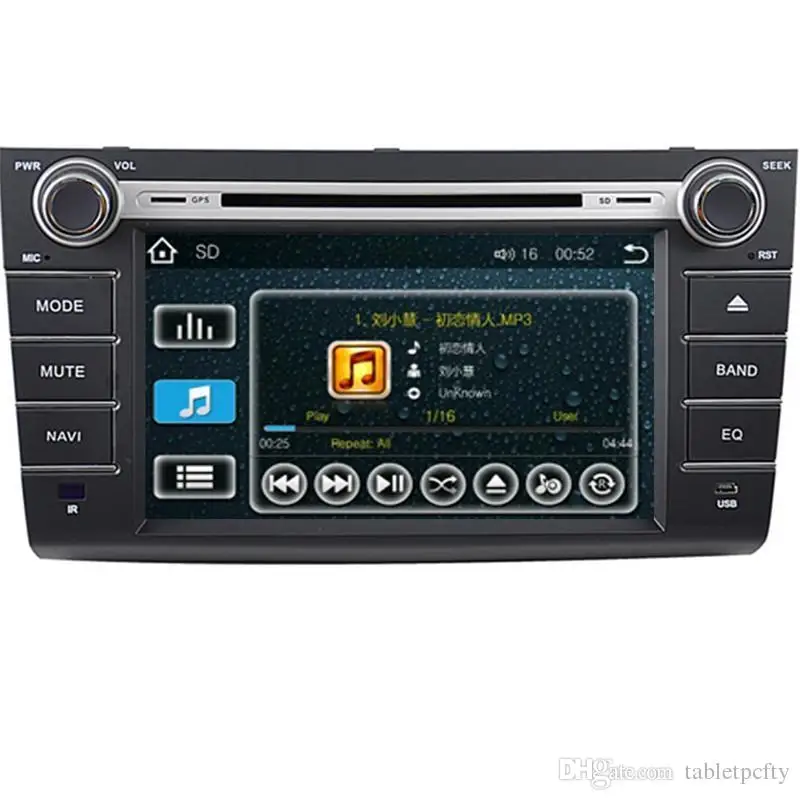 8 &quotавтомобильный DVD плеер с GPS(opt) BT/TV аудио Радио стерео мультимедиа для SUZUKI SWIFT 2004