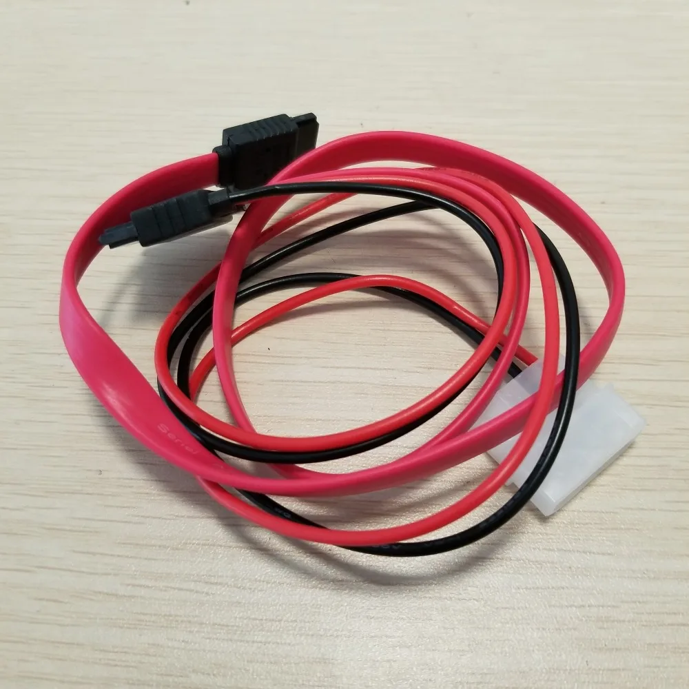 

SATA 7Pin + 6Pin to IDE 2Pin & Power Adapter Extension Cable HTPC Data Cable for Hard Drive Notebook Optical Drive