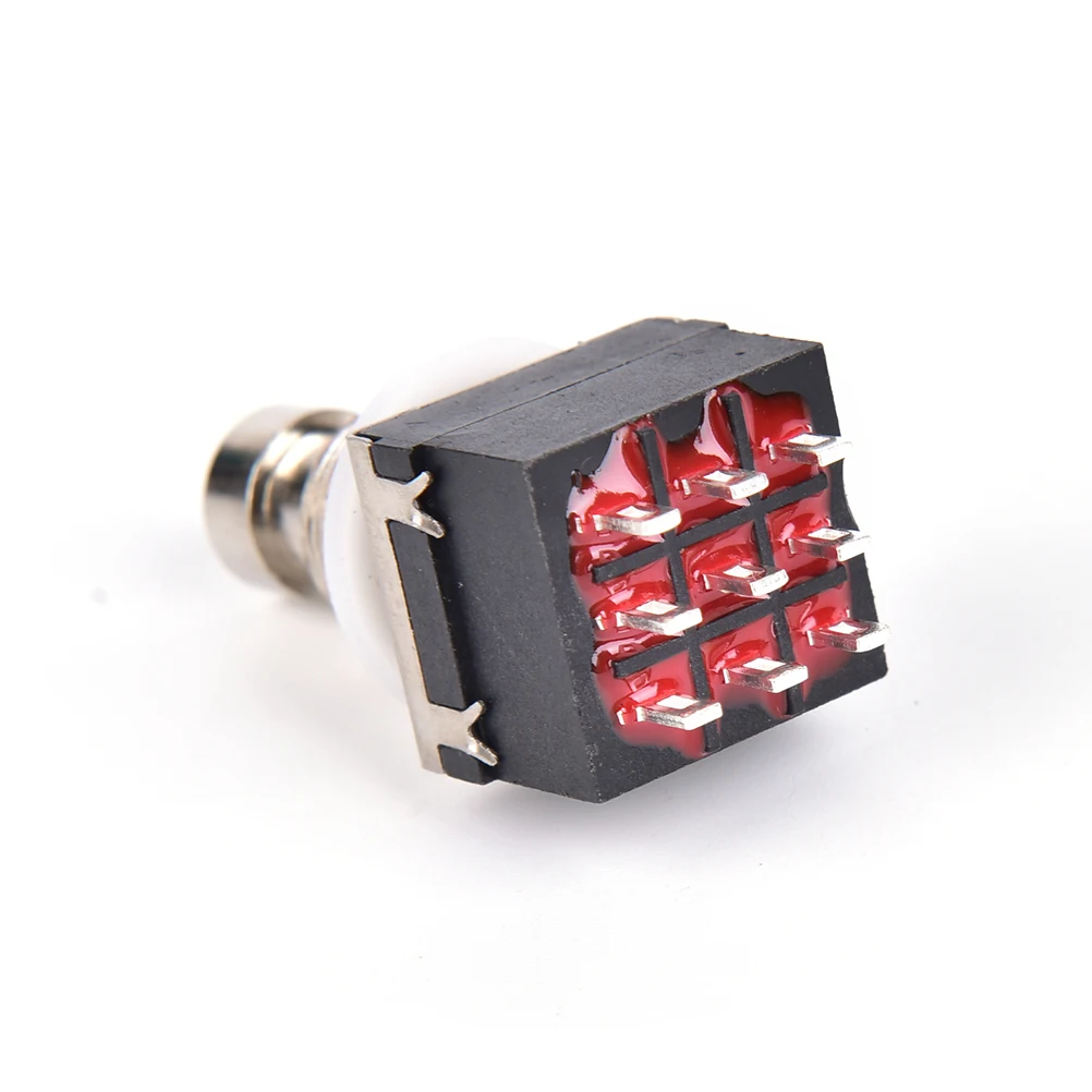 1 шт./лот 3PDT 9pin Кнопка ножного переключателя FR DIY педаль для гитарного эффекта Stomp
