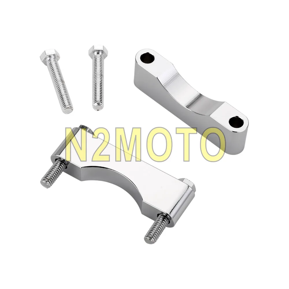 Buy Chrome Motorcycle 3" Front Fender Spacer Front