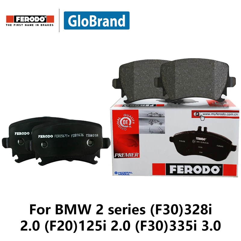 Buy 4pieces/set Ferodo Front Car Brake Pads For BMW 2