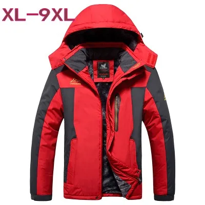 

Free shipping Men's clothing winter plus size wadded extra large outerwear cotton-padded top thickening Waterproof jacket l 9xl