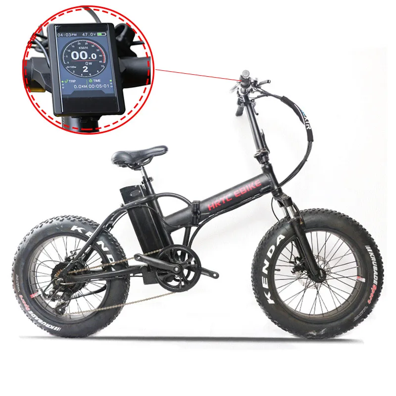 20 дюймовый Электрический велосипед 48V500W bafang мотор фэтбайк широкая шина 4 0 7