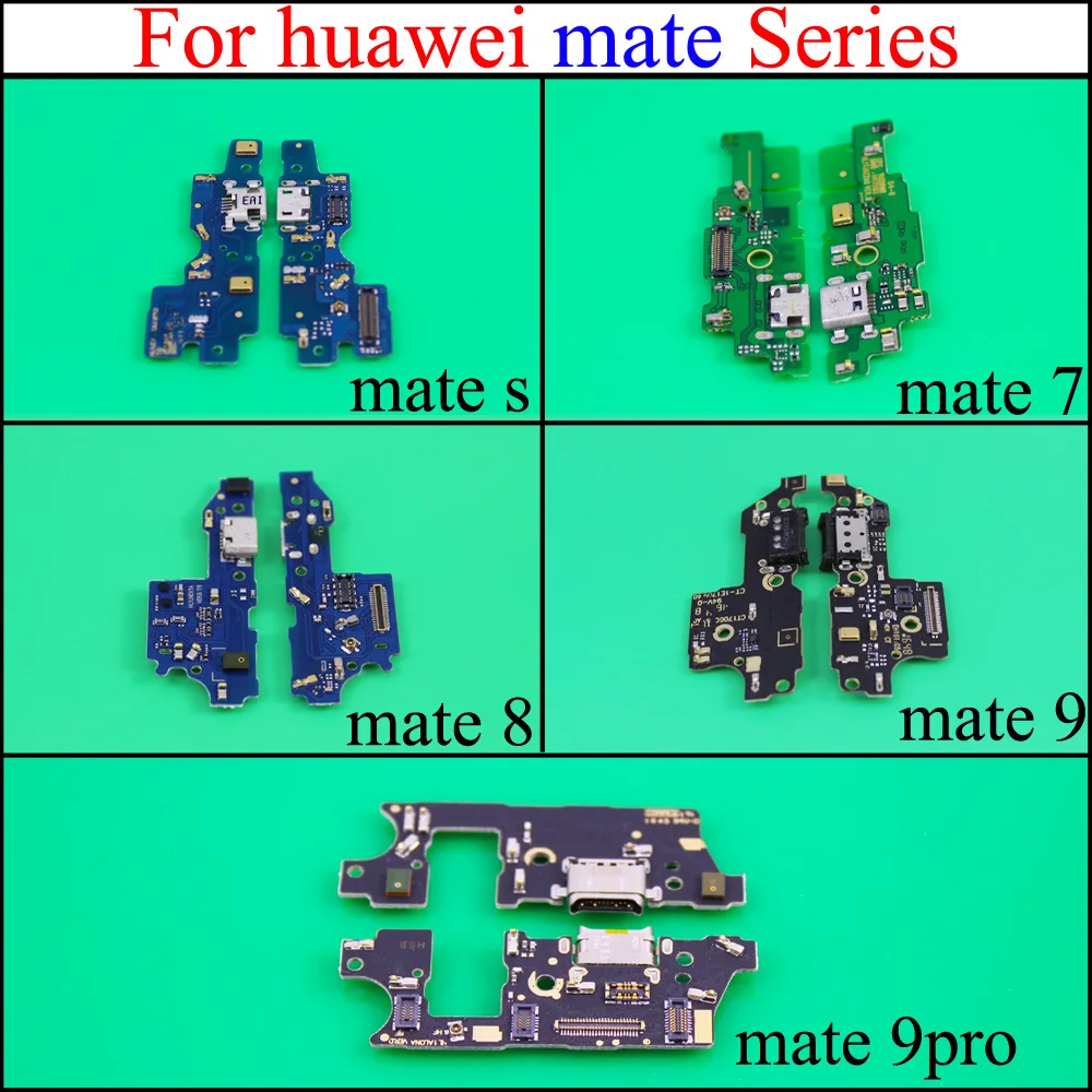 YuXi для Huawei Mate 7 8 9 S mate 9pro Micro Dock Connector USB зарядная плата Порт гибкий кабель запасные