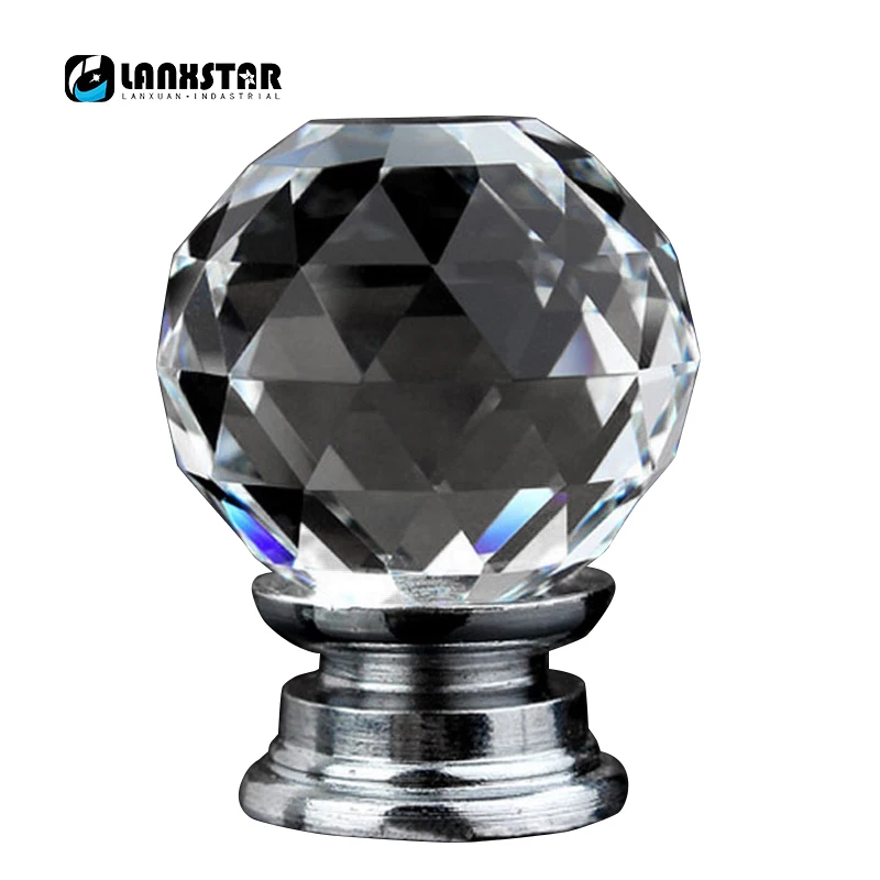 

Genuine K9 Crystal Ball Handle Wholesale Furniture Door Drawer Cabinet 35mm Handles Knob