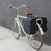 Tourbon-bolsa Vintage para bicicleta, alforja para asiento trasero, portaequipajes doble enrollado, resistente al agua, accesorio para bicicleta de 23L ► Foto 2/6
