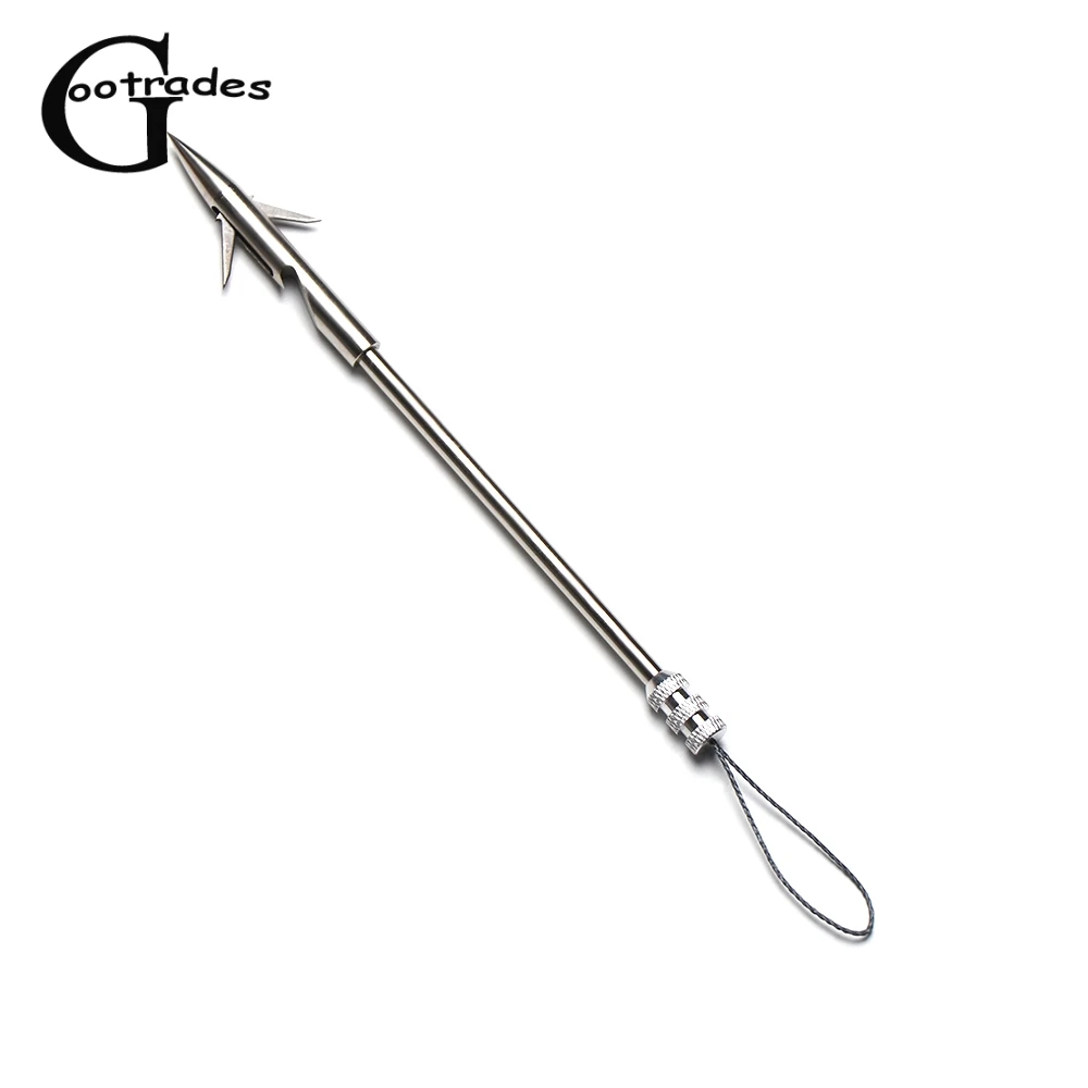 

1Pcs 158mm Stainless Steel Fishing Arrow Darts for Slingshot or Bow Fishing Arrow Tip 26g Fishing Accessories