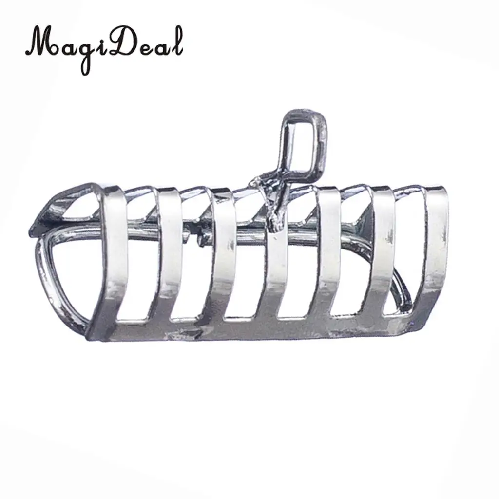 MagiDeal 1Pc Metal Toast Rack with Carrying Handle 1/12 Dolls House Miniature Kitchen Bread Acc for Children Pretend Play Game