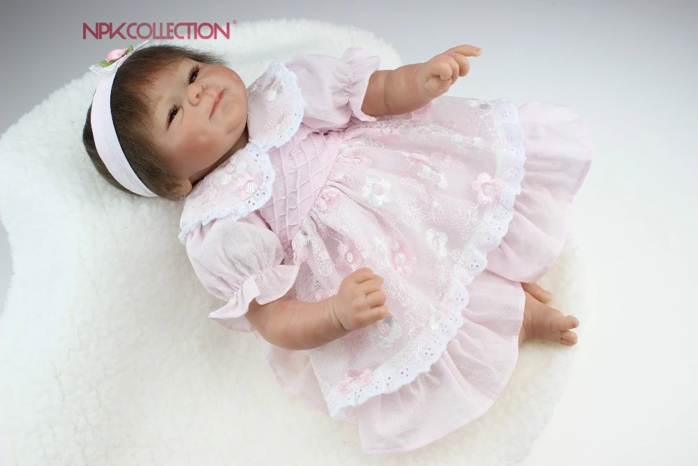 

NPK lifelike reborn baby doll wholesale soft real touch baby dolls Christmas gift Free shipping NEW hot sale