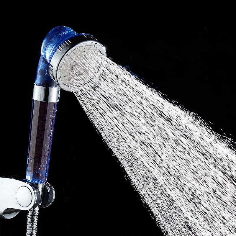 ABS Plastic Three Function Water Saving Plastic Hand Shower Bathroom