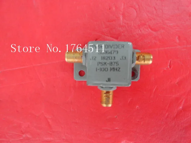 

[BELLA] The supply of EMCO RF power divider into two PSK-B75 1-100MHz SMA