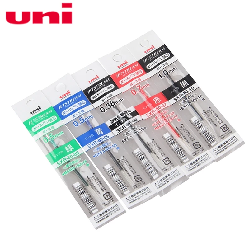 Business Industrial Pen Ink Lead Refills Uni Ball 5pcs Sxr 80 05 Green 0 5mm Ballpoint Pen Refill For Jetstream Studio In Fine Fr