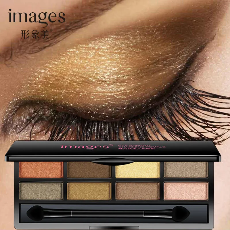 

image 8 Color Eye Shadow Pearl Eye Shadow Palette Glamorous Smokey Eye Shadow Shimmer Colors Makeup Kit by Focallure
