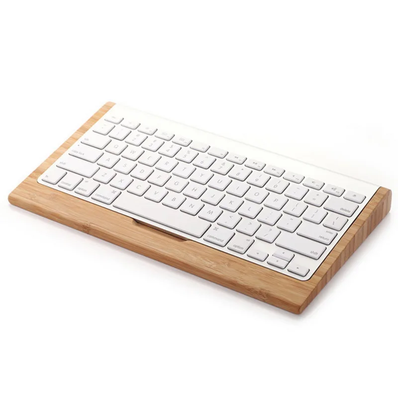Wooden Keyboard Stand Mobile Holder For Apple PC Computer Bluetooth