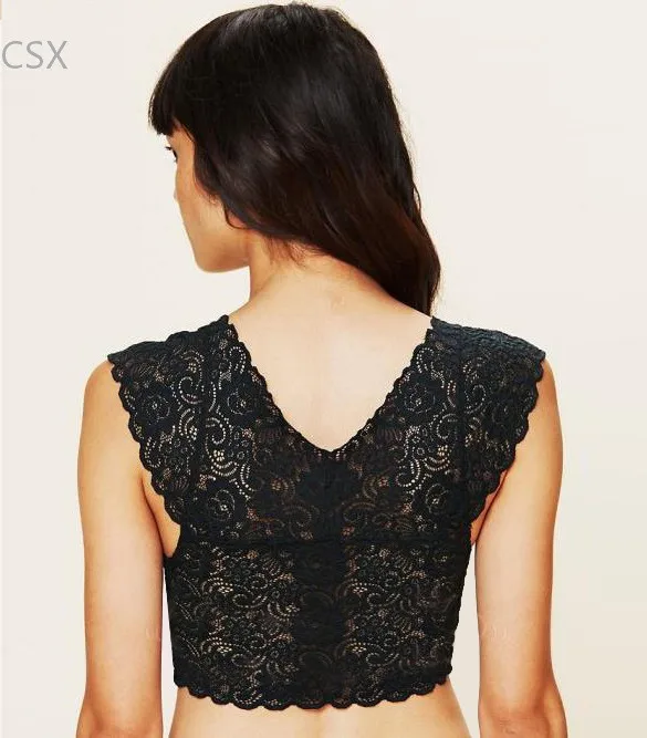 Women Stretch Lace Boob Tube Take Top Bandeau Bra 36