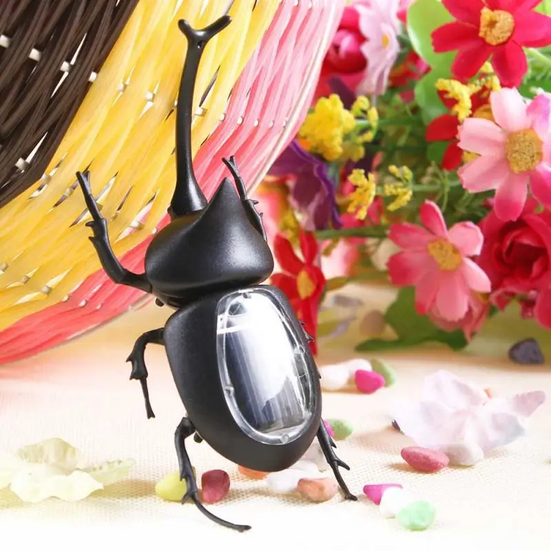 New Solar Power Energy Toys Solar Beetle Black Children Bug Educational