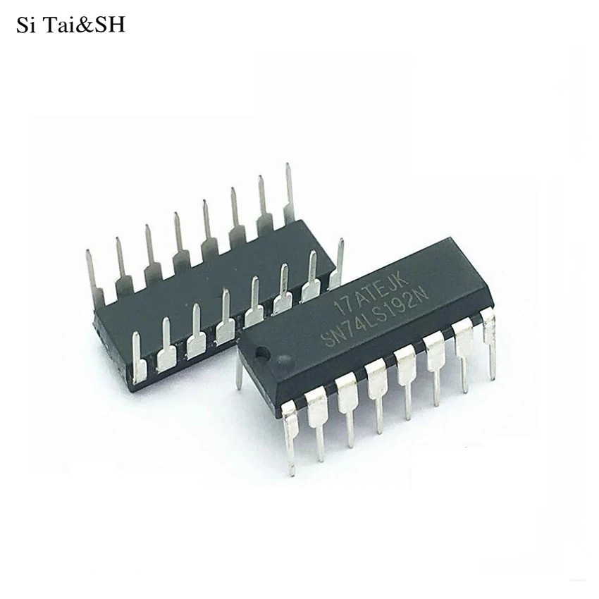 

1pcs/lot SN74LS192N 74LS192 DIP16 dual clock synchronization plus / minus decimal counter new original