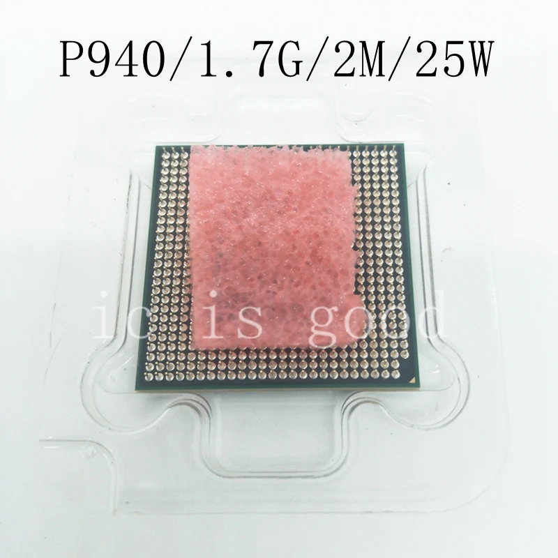 Laptop cpu processor P940 HMP940SGR42GM 1 7GHz 2MB Quad Core Socket S1 S1g4 PGA638