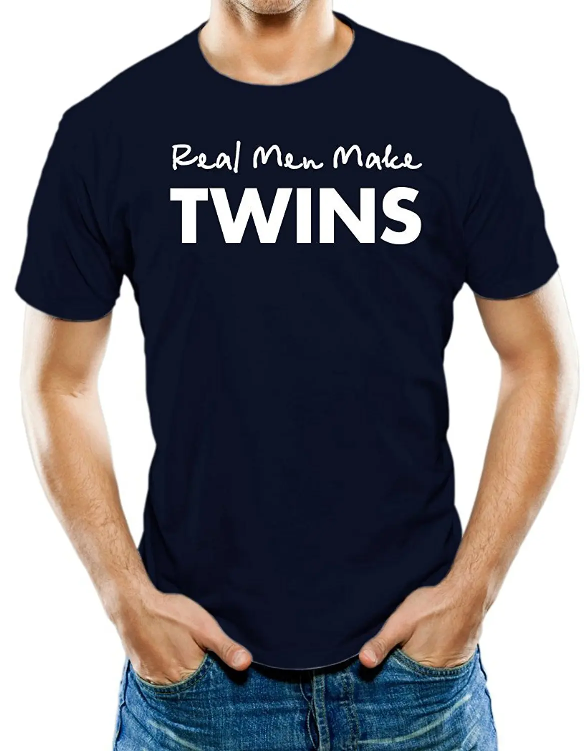 

Мужские футболки, мода 2019, Мужская футболка Make Twins с коротким рукавом