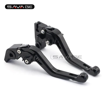 

For Triumph SPEED TRIPLE R/1050 THRUXTON R 2016-2017 Motorcycle CNC Aluminum Short Adjustable Brake Clutch Levers Black