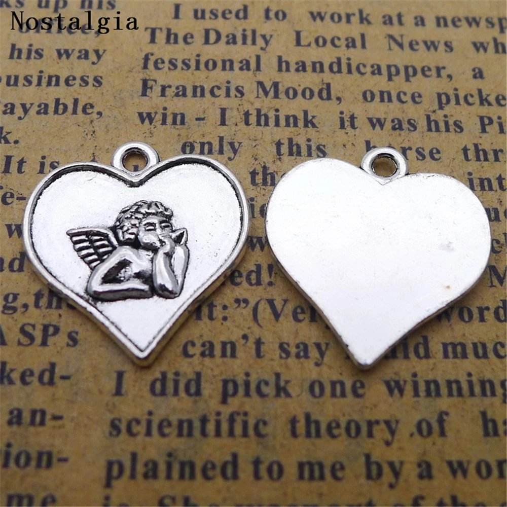 Подвески love angel Cupid из тибетского серебра 20 шт. подвески для DIY ожерелий серьги